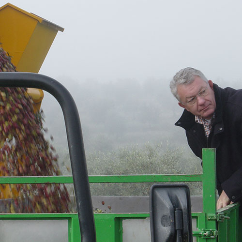 Cees Helder op bezoek bij Valderrama in Spanje